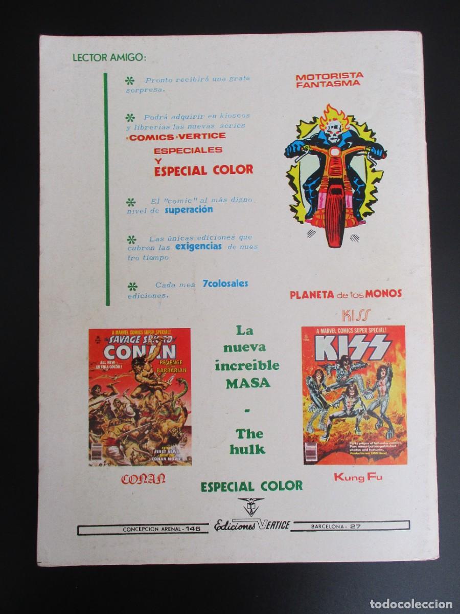 C&oacute;mics: PLANETA DE LOS SIMIOS, EL (1977, VERTICE) -DE LOS MONOS- 22 &middot; 1978 &middot; EL PLANETA DE LOS MONOS - Foto 3
