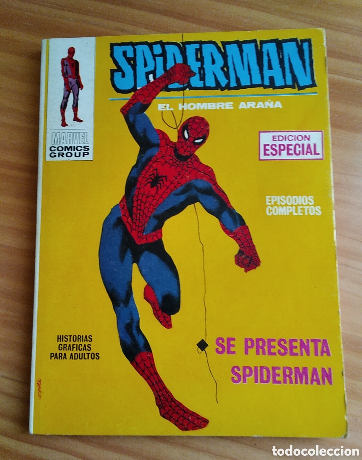 C&oacute;mics: Spiderman v&eacute;rtice V-1 n&uacute;mero 1 a&ntilde;o 1973 se presenta Spiderman IMPECABLE - Foto 1
