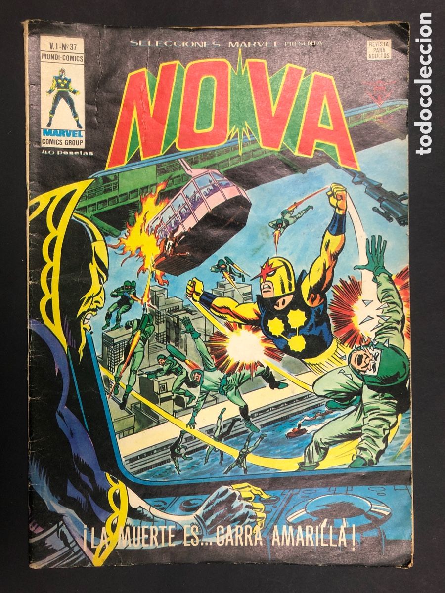 C&oacute;mics: COMIC SELECCIONES MARVEL NOVA V1 N&ordm; 37 VERTICE MARVEL - Foto 1