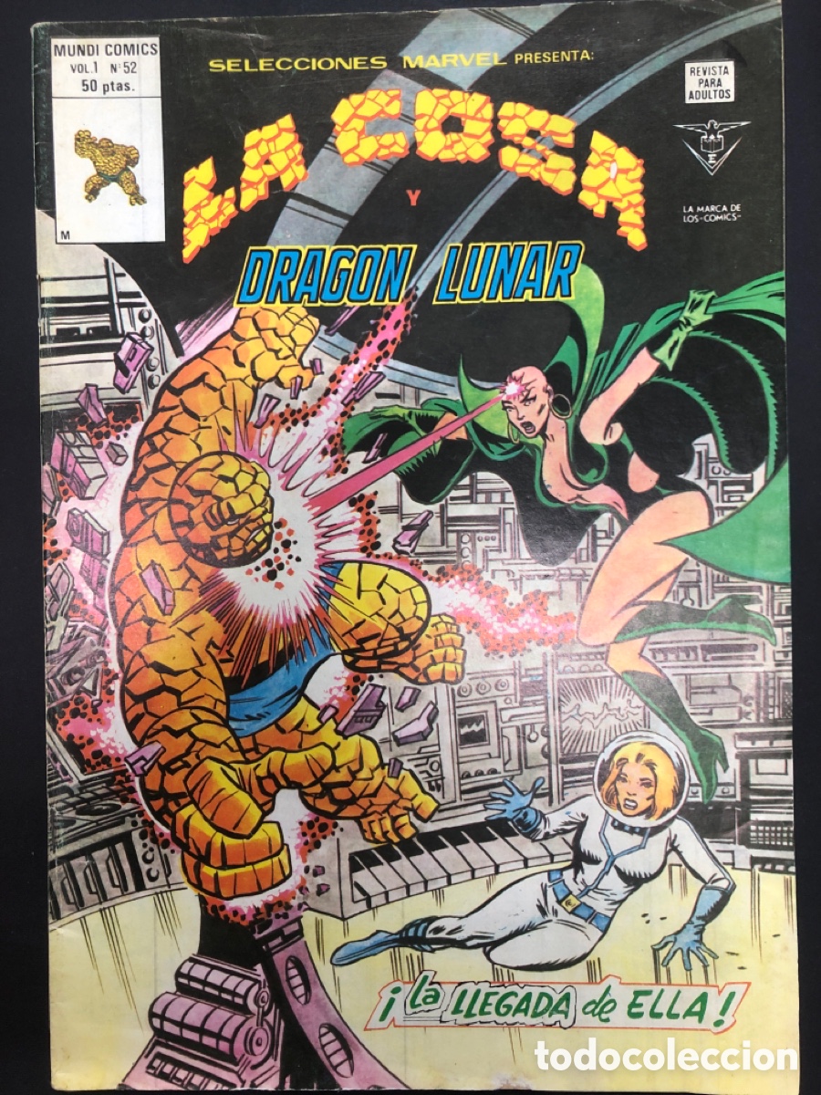 C&oacute;mics: COMIC SELECCIONES MARVEL LA COSA V1 N&ordm; 52 VERTICE MARVEL - Foto 1