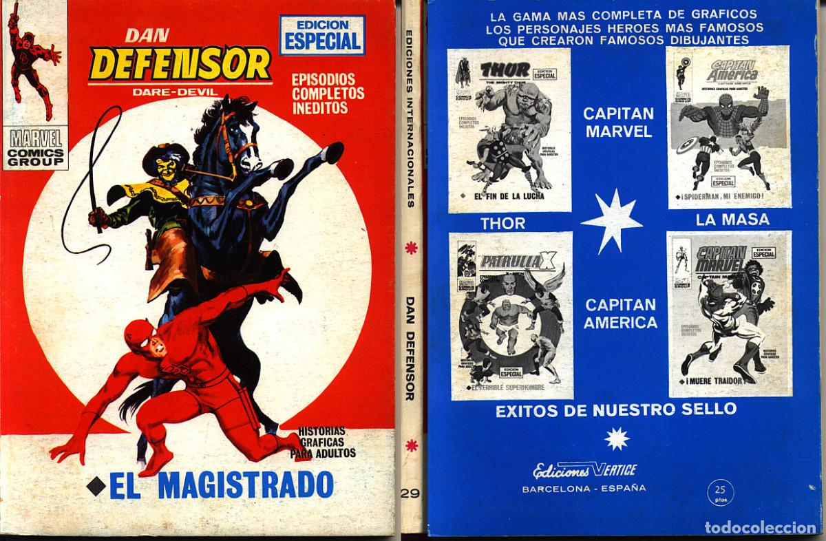 C&oacute;mics: Vertice V1 Dan Defensor 29 - Foto 1