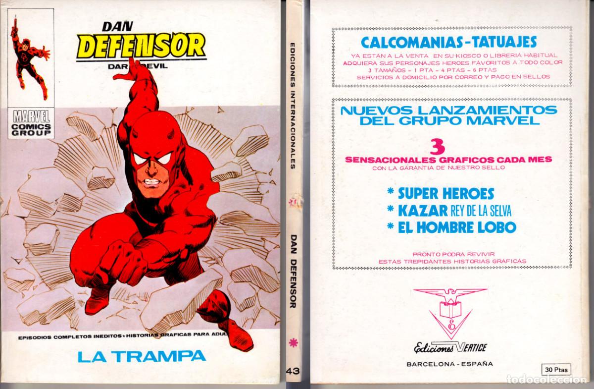 C&oacute;mics: Vertice V1 Dan Defensor 43 - Foto 1