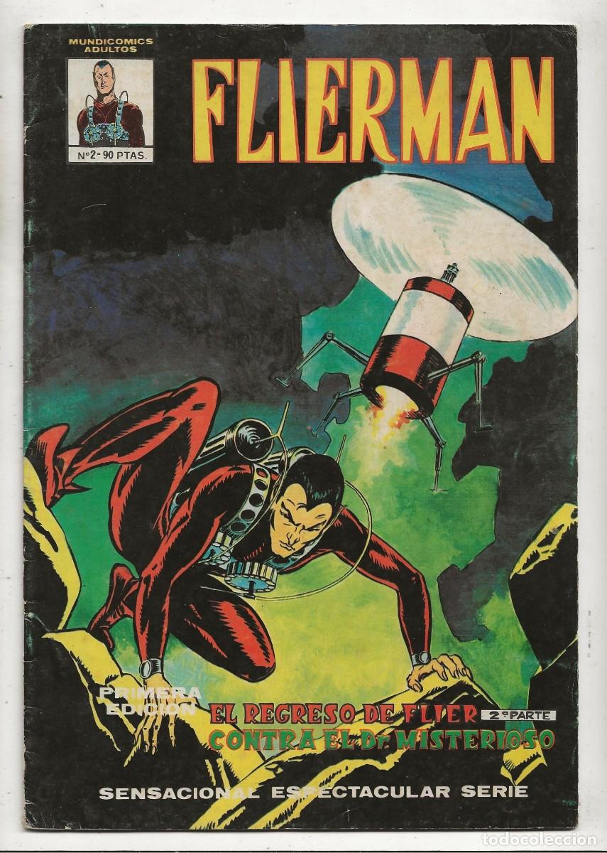 C&oacute;mics: FLIERMAN N&ordm; 2 - MUNDOCOMICS - VERTICE 1981 - Foto 1