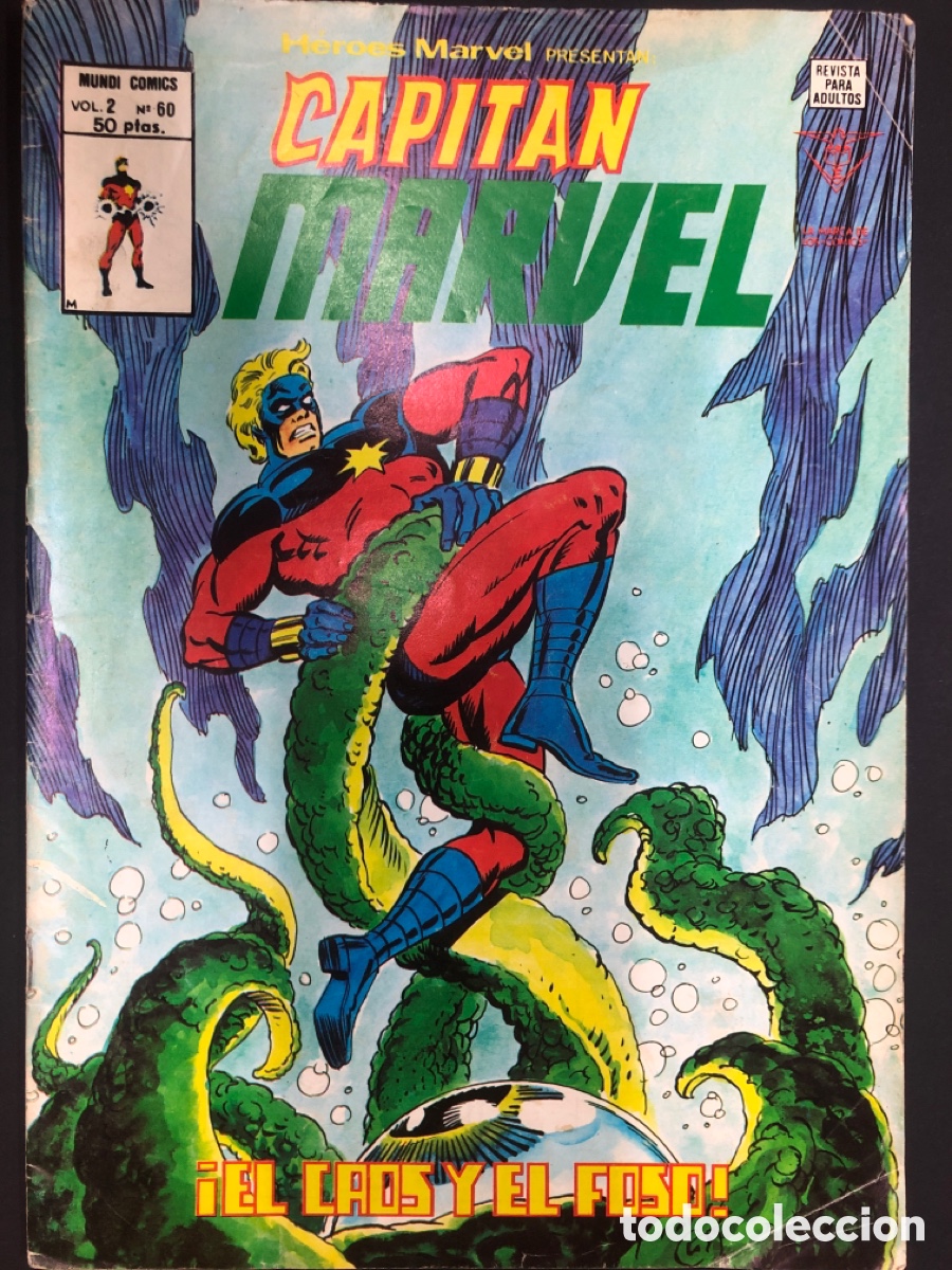 C&oacute;mics: COMIC HEROES MARVEL CAPITAN MARVEL V2 N&ordm; 60 MARVEL VERTICE - Foto 1