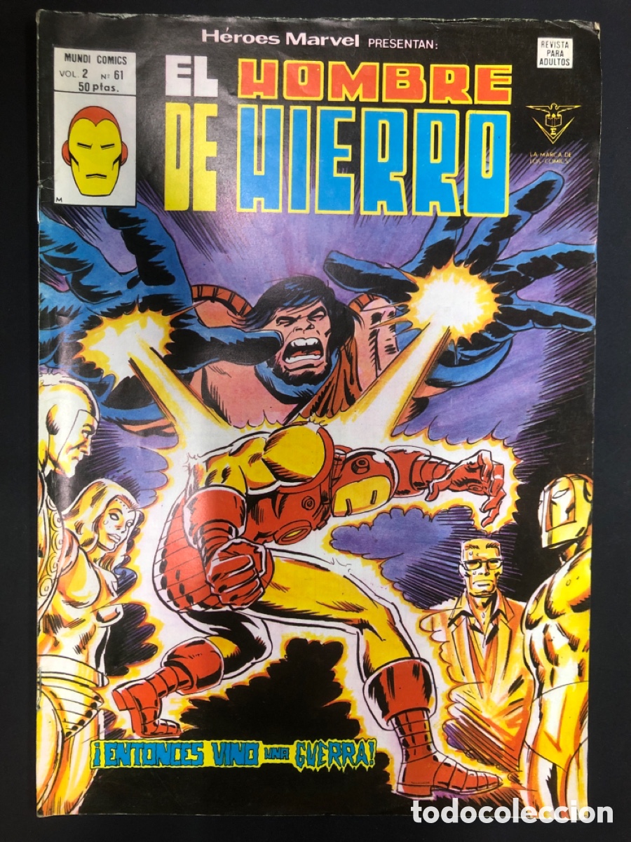 C&oacute;mics: COMIC HEROES MARVEL EL HOMBRE DE HIERRO V2 N&ordm; 61 MARVEL VERTICE - Foto 1