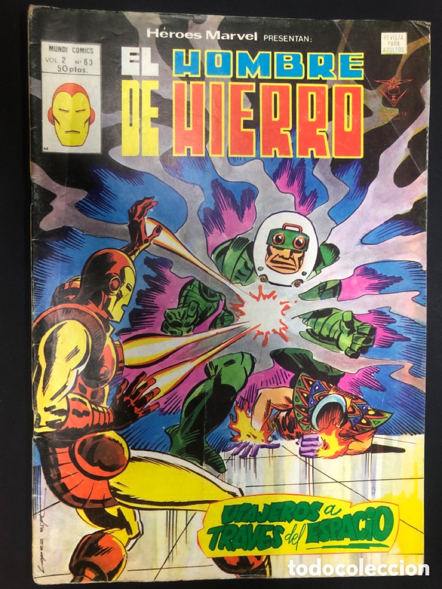 C&oacute;mics: COMIC HEROES MARVEL EL HOMBRE DE HIERRO V2 N&ordm; 63 MARVEL VERTICE - Foto 1