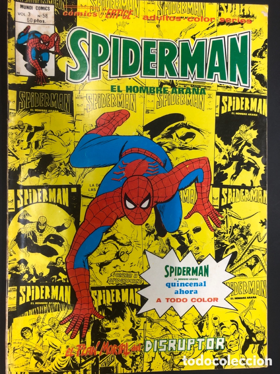 C&oacute;mics: COMIC SPIDERMAN N&ordm; 58 VOL 3 MARVEL EDITORIAL VERTICE - Foto 1