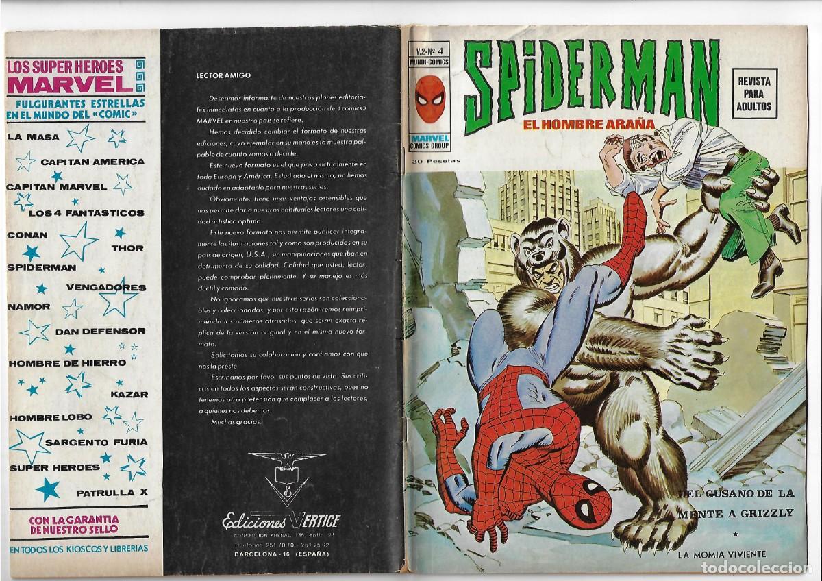 C&oacute;mics: V&eacute;rtice. Volumen 2. Spiderman. 4 - Foto 3
