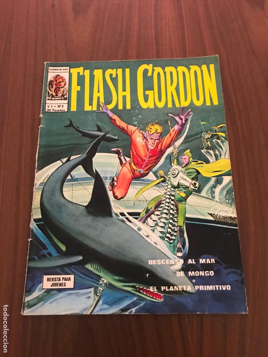 C&oacute;mics: FLASH GORDON VOLUMEN 1 N&ordm; 3 , EDITORIAL V&Eacute;RTICE - Foto 1