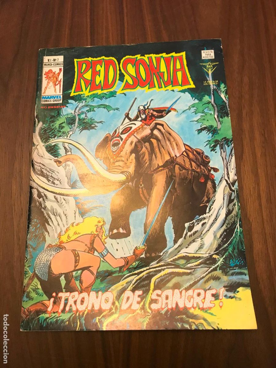 C&oacute;mics: RED SONJA N&ordm; 7 , VOLUMEN 1 , EDITORIAL V&Eacute;RTICE - Foto 1