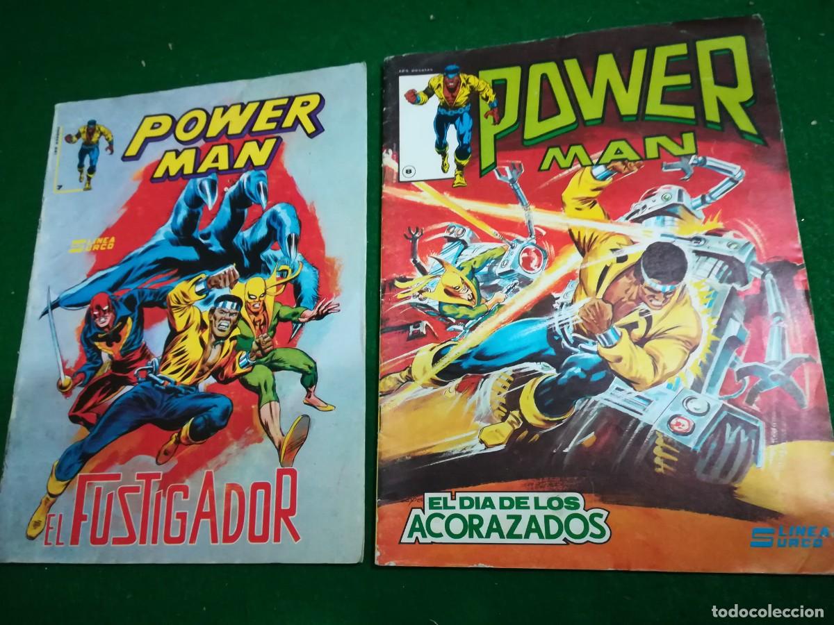 C&oacute;mics: LOTE POWER MAN , N&ordm; 7-8 , LINEA SURCO - Foto 1