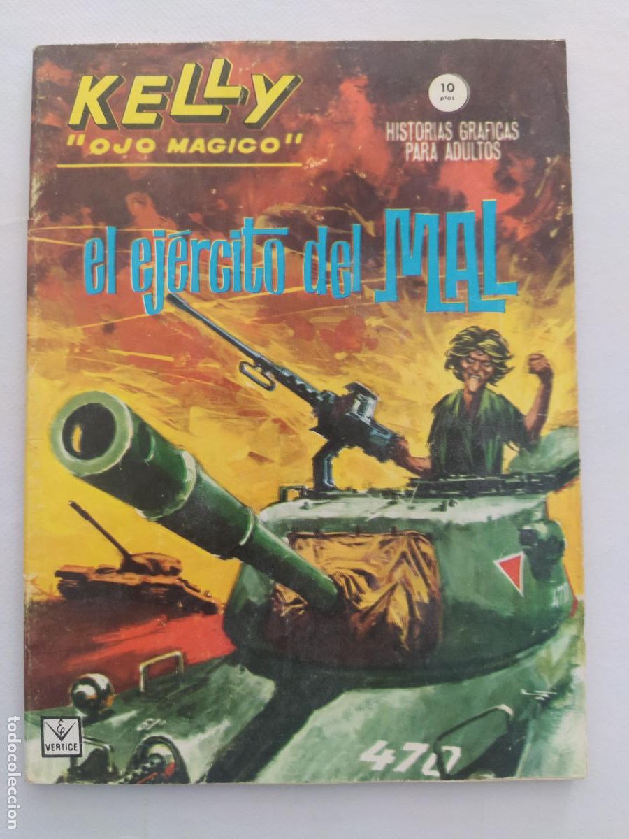 C&oacute;mics: KELLY OJO MAGICO N&ordm; 9 - EL EJERCITO DEL MAL - VERTICE (BN) - Foto 1