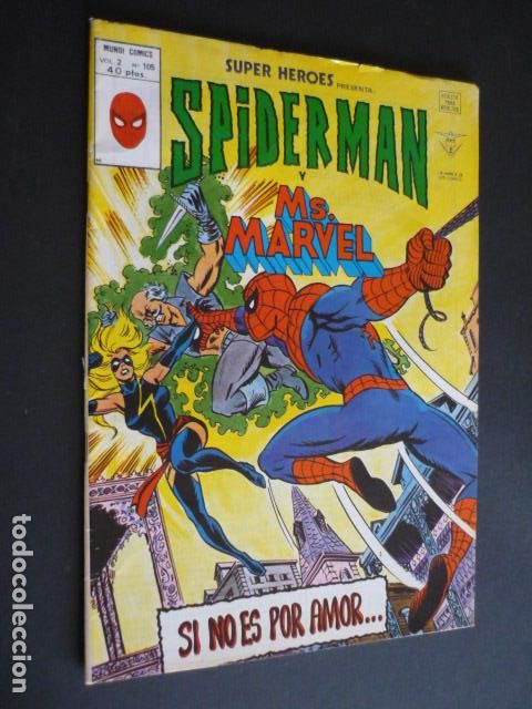 C&oacute;mics: SPIDERMAN COMIC MARVEL VERTICE V2 N&ordm; 105 - Foto 1