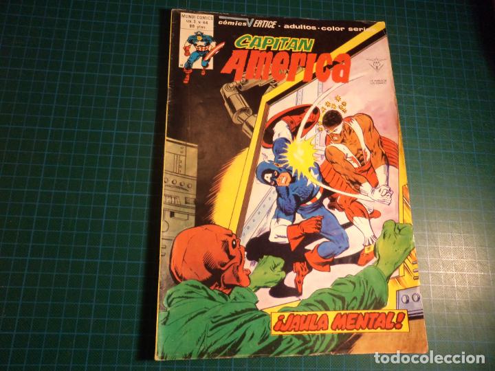 C&oacute;mics: Capitan America. Vol 3. N&deg; 44. Vertice. - Foto 1
