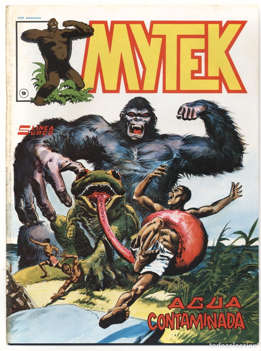 C&oacute;mics: MYTEK EL PODEROSO N&ordm; 9 SURCO AGUA CONTAMINADA LINEA COMICS VERTICE 1983 - Foto 1