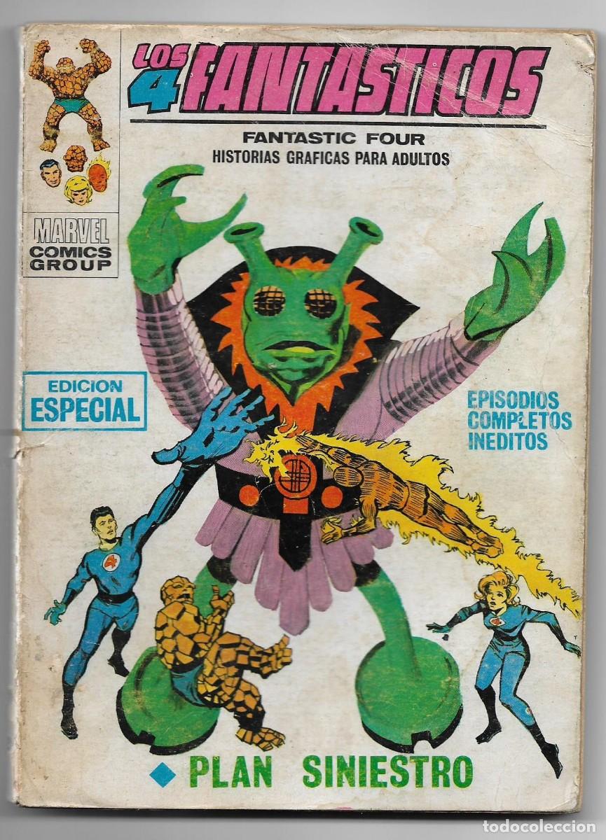 C&oacute;mics: 4 FANTASTICOS VOL. 1 N&ordm; 12 VERTICE - Foto 1