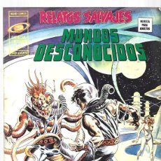 Cómics: RELATOS SALVAJES 21: MUNDOS DESCONOCIDOS, 1975, VERTICE.