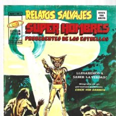 Cómics: RELATOS SALVAJES 7: SUPER HOMBRES PROCEDENTES DE LAS ESTRELLAS, 1975, VERTICE, BUEN ESTADO.