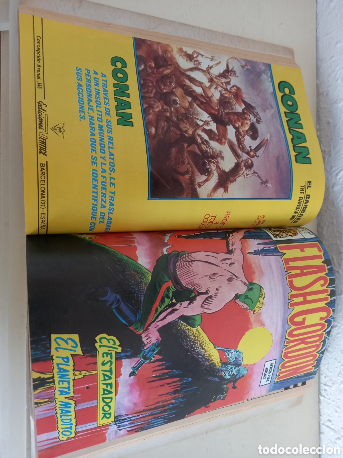 C&oacute;mics: FLASH GORDON. Retapado V-2. Nos 9 al 14 - Foto 3