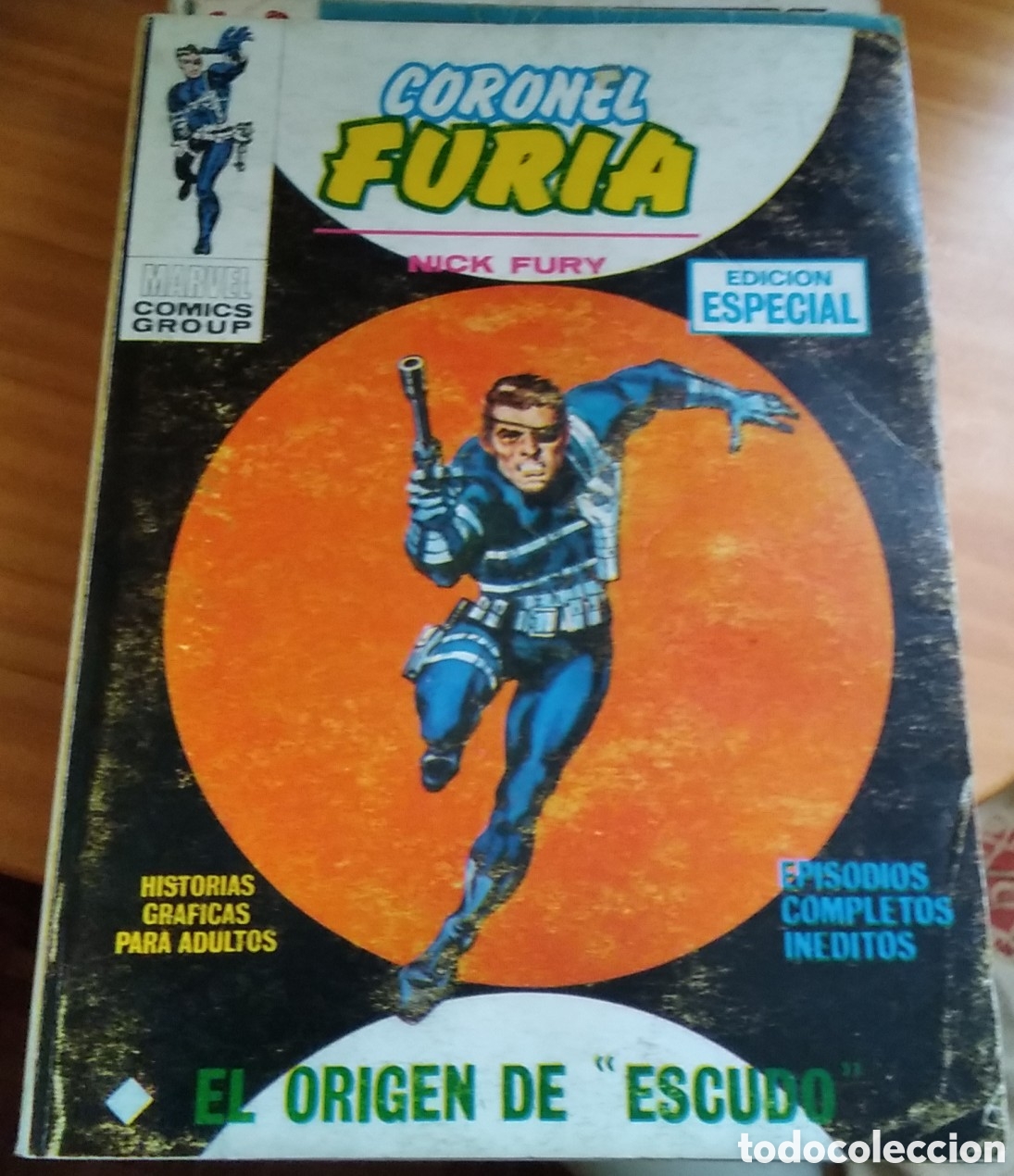 C&oacute;mics: Coronel furia v&eacute;rtice V1 numero 2 el origen de escudo - Foto 1