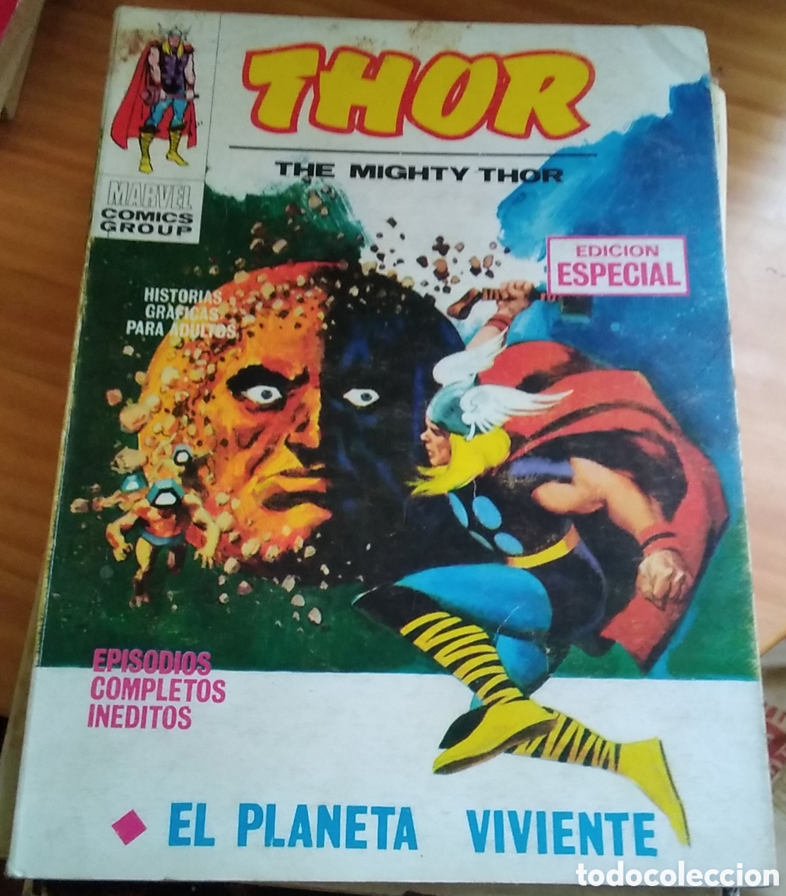 C&oacute;mics: Thor vertice V1 numero 4 el planeta viviente - Foto 1