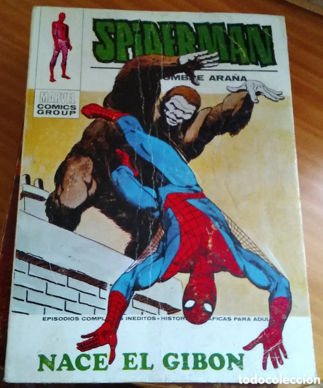 C&oacute;mics: Spiderman v&eacute;rtice V1 numero 49 nace el gib&oacute;n - Foto 1