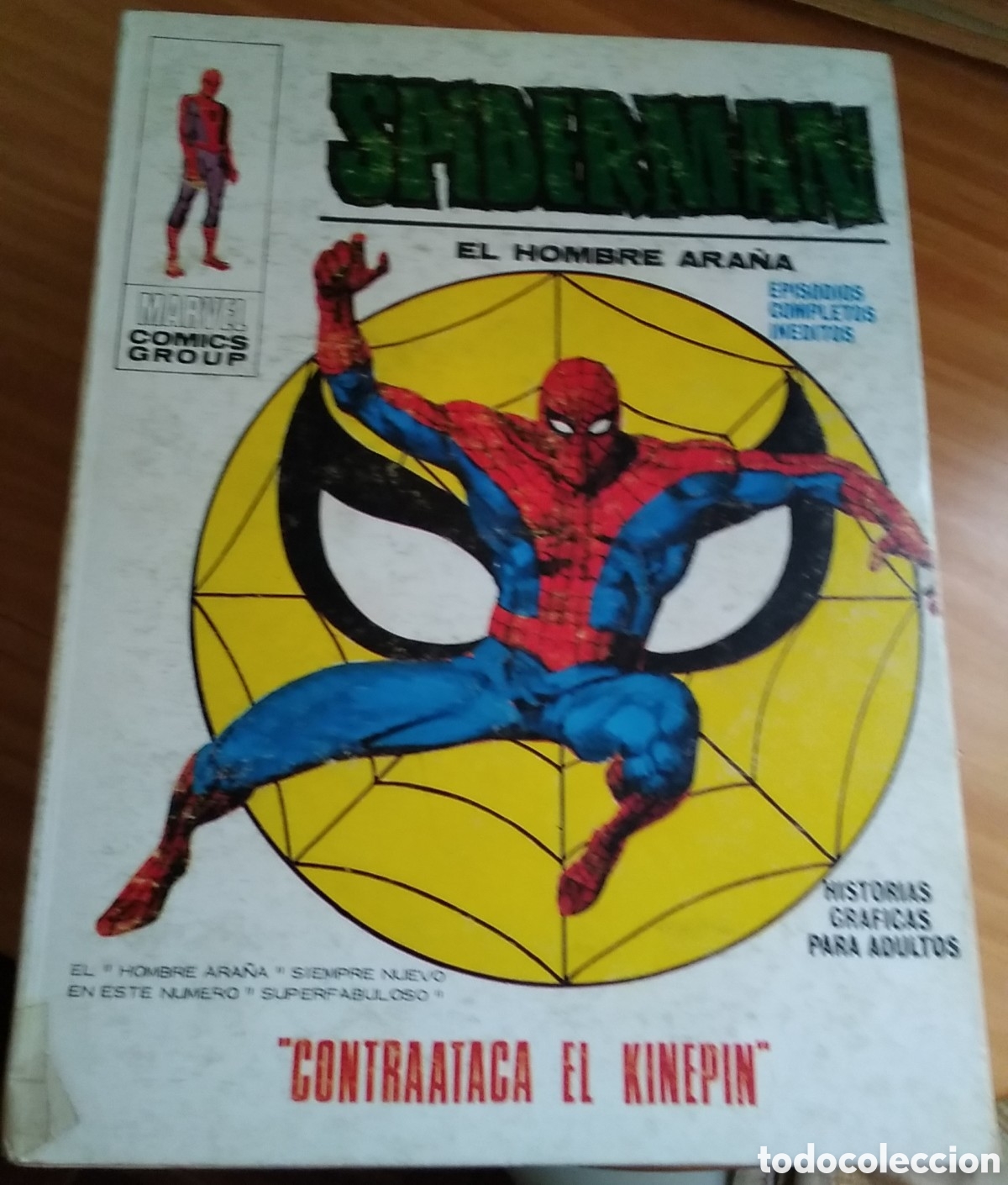 C&oacute;mics: Spiderman v&eacute;rtice V1 numero 36 contrataca el kinepin - Foto 1