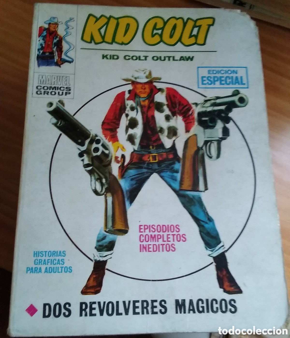 C&oacute;mics: Kid colt v&eacute;rtice V1 numero 9 dos rev&oacute;lveres magicos - Foto 1