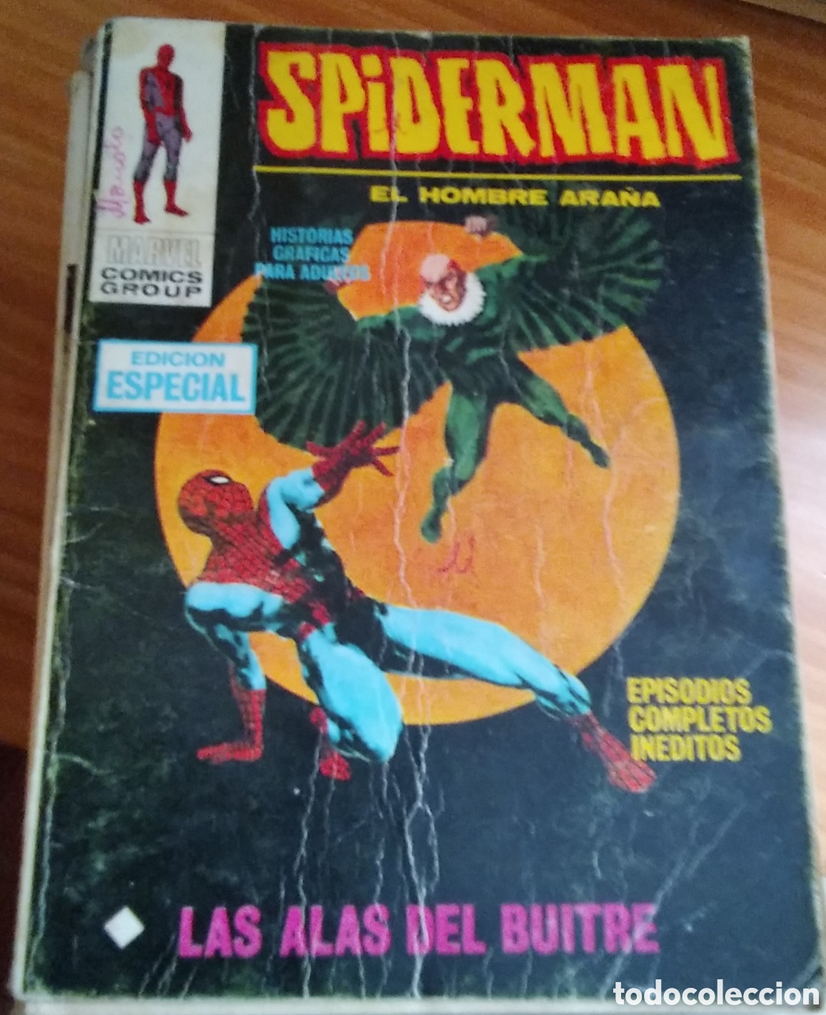 C&oacute;mics: Spiderman v&eacute;rtice V1 numero 19 las alas del buitre - Foto 1