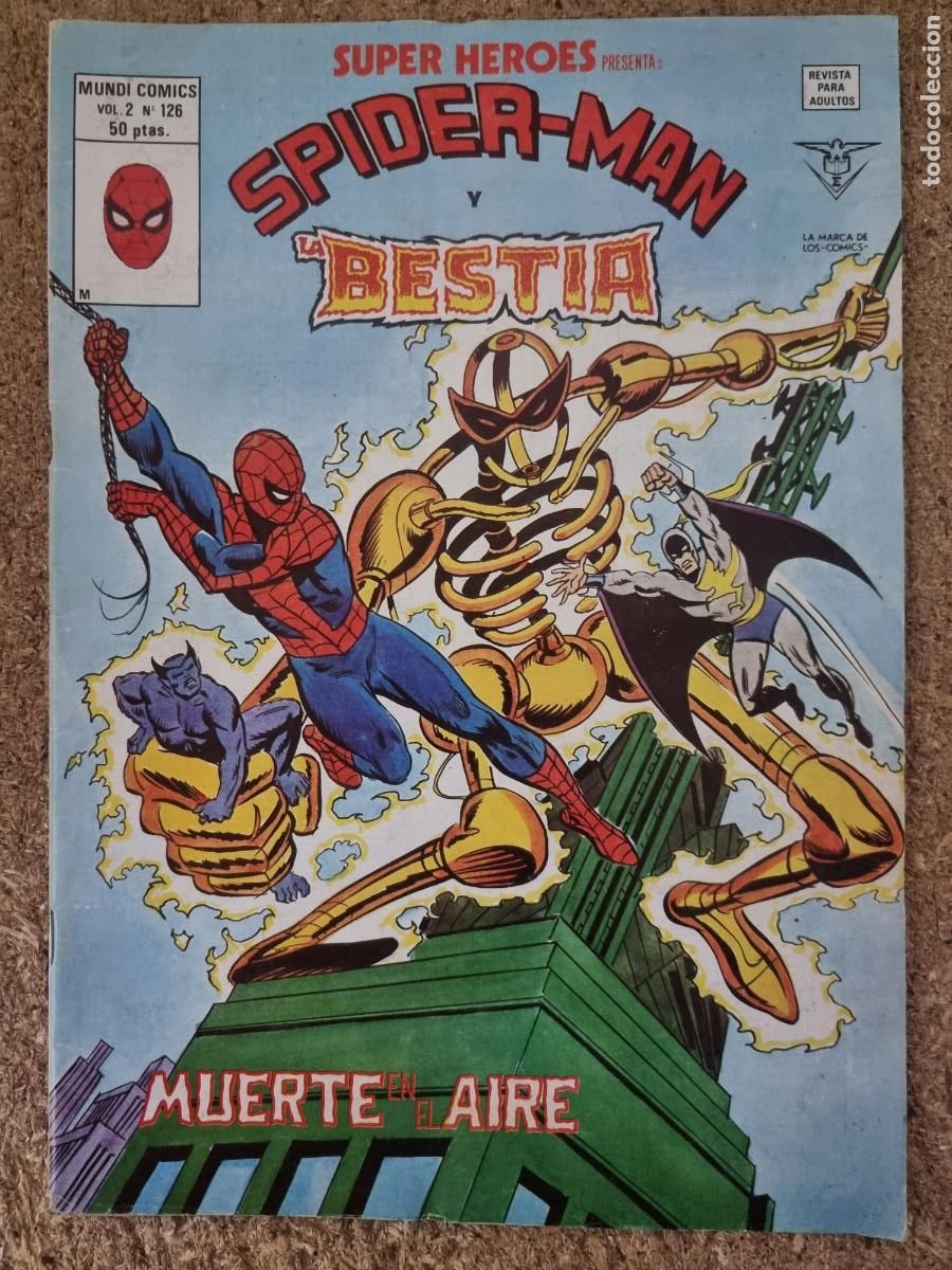 C&oacute;mics: Super Heroes. Spiderman y la Bestia. Vol. 2 Vertice - Foto 1