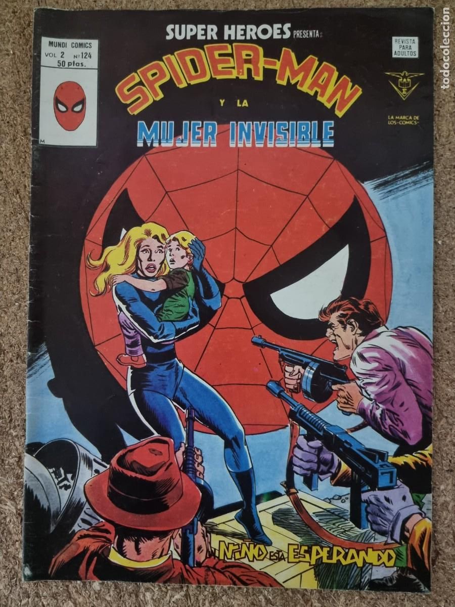 C&oacute;mics: Super Heroes. Spiderman y la Mujer Invisible. Vol. 2 Vertice - Foto 1