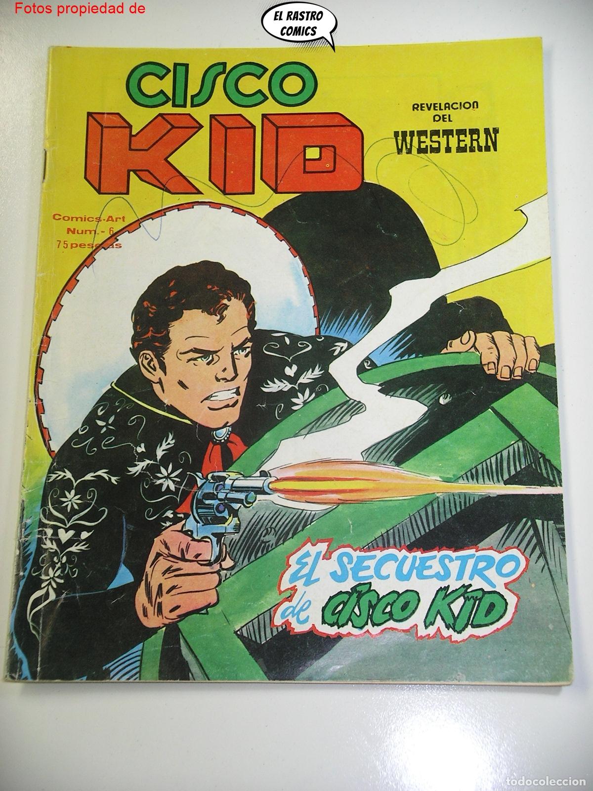 C&oacute;mics: Cisco Kid n&ordm; 6, ed Vertice 1980 - Foto 1