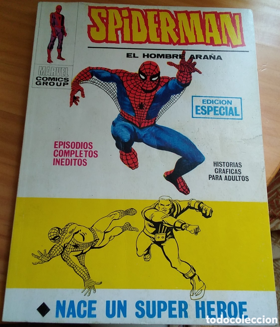 C&oacute;mics: Spiderman v&eacute;rtice V1 numero 16 nace un super h&eacute;roe - Foto 1