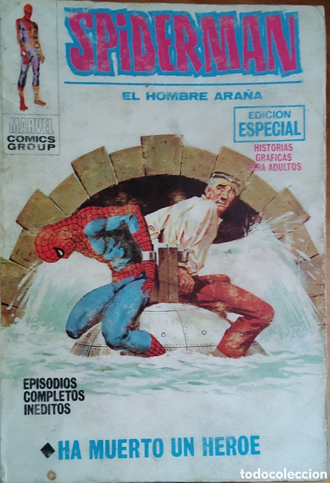 C&oacute;mics: Spiderman v&eacute;rtice V1 numero 20 ha muerto un heroe - Foto 1