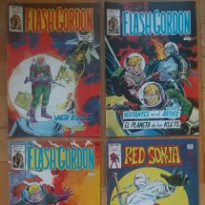 Cómics: FLASH GORDON Y RED SONJA. 1979. 4 NÚMEROS.