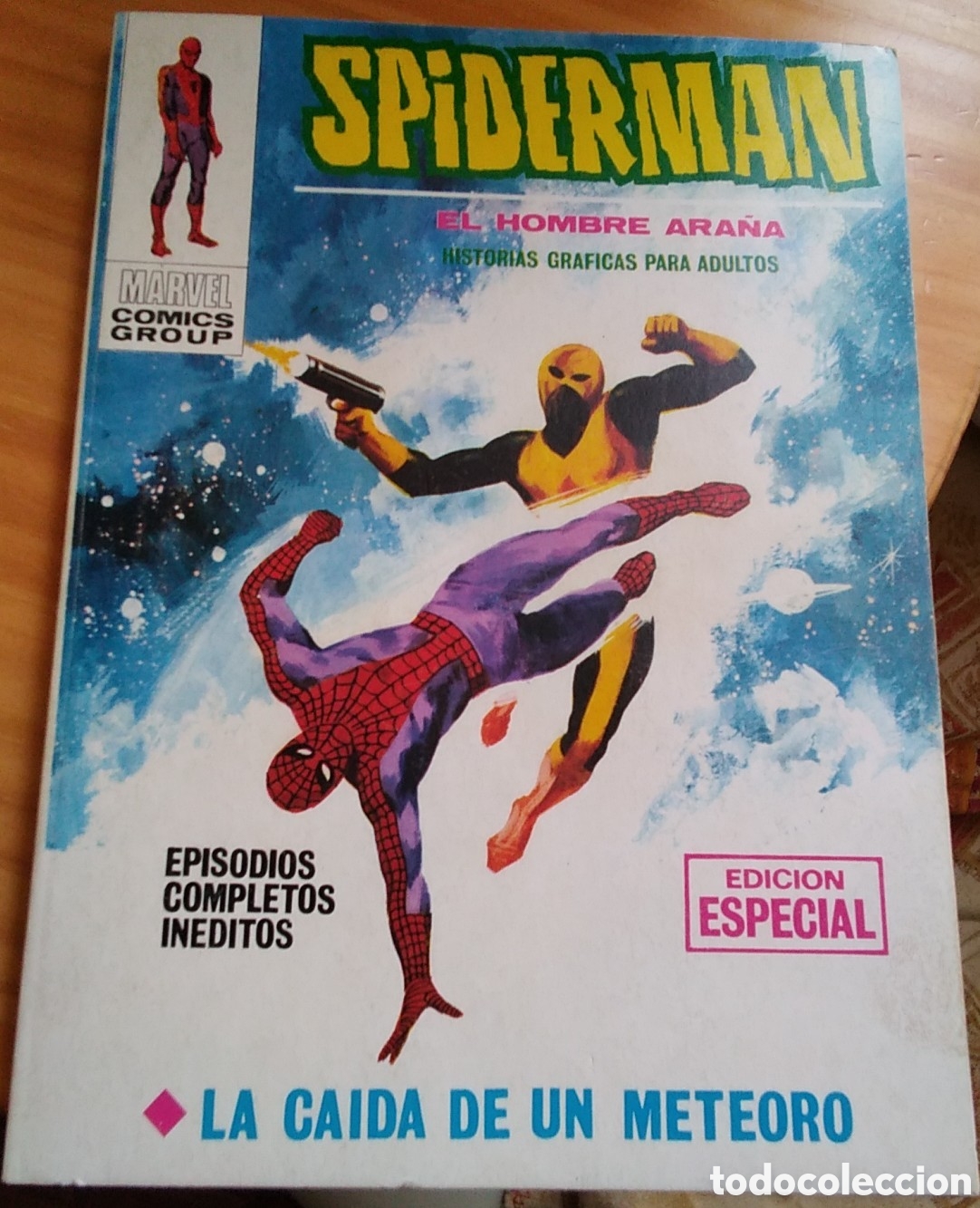 C&oacute;mics: Spiderman v&eacute;rtice V-1 n&uacute;mero 14 la ca&iacute;da de un meteorito - Foto 1