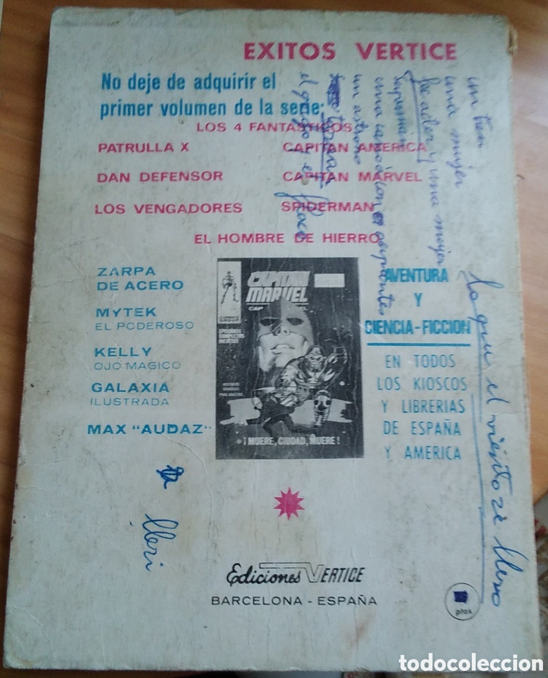 C&oacute;mics: Dan defensor v&eacute;rtice V-1 n&uacute;mero 6 tierra salvaje - Foto 2