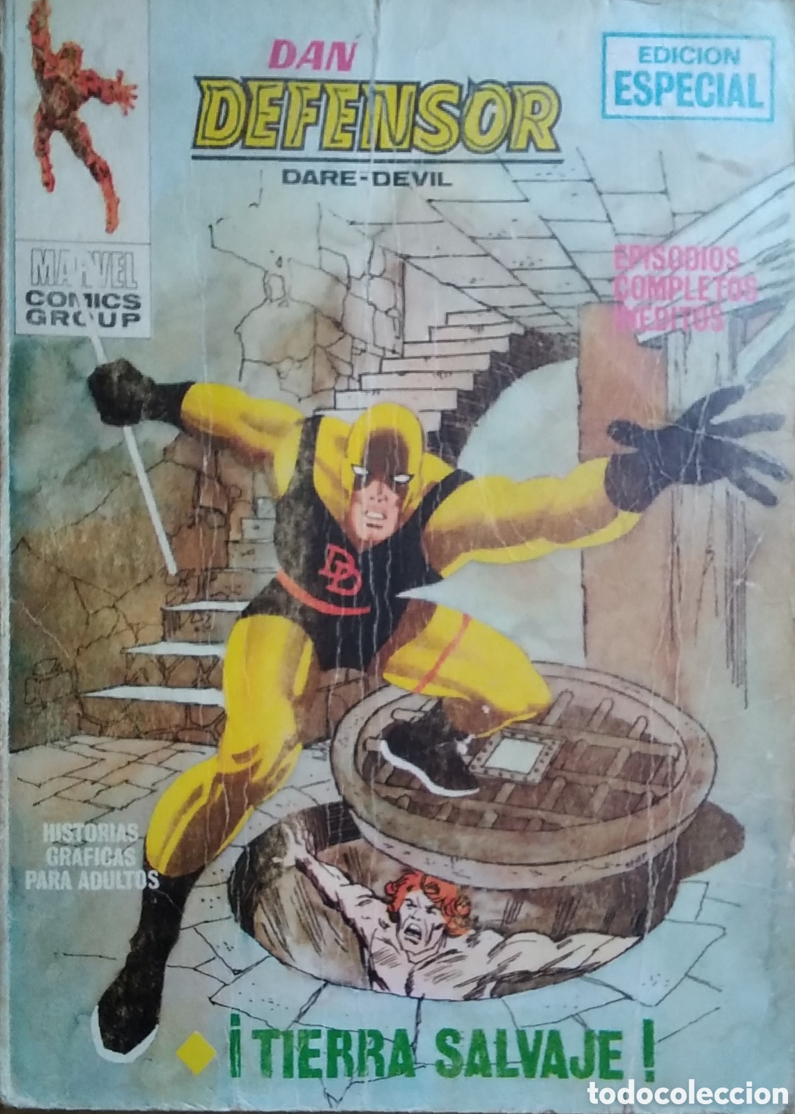 C&oacute;mics: Dan defensor v&eacute;rtice V-1 n&uacute;mero 6 tierra salvaje - Foto 1