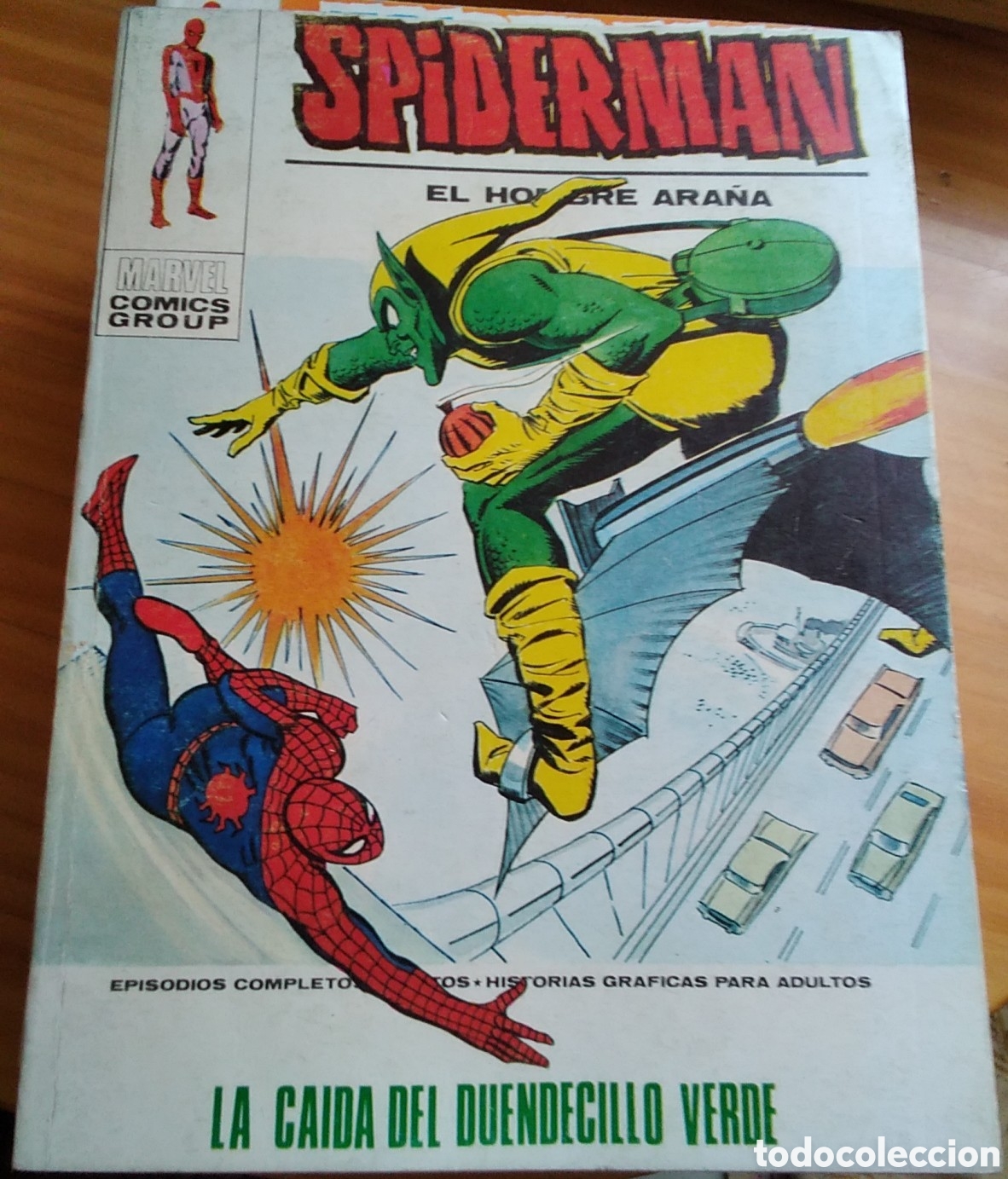 C&oacute;mics: Spiderman v&eacute;rtice V-1 n&uacute;mero 55 la ca&iacute;da del duendecillo verde - Foto 1