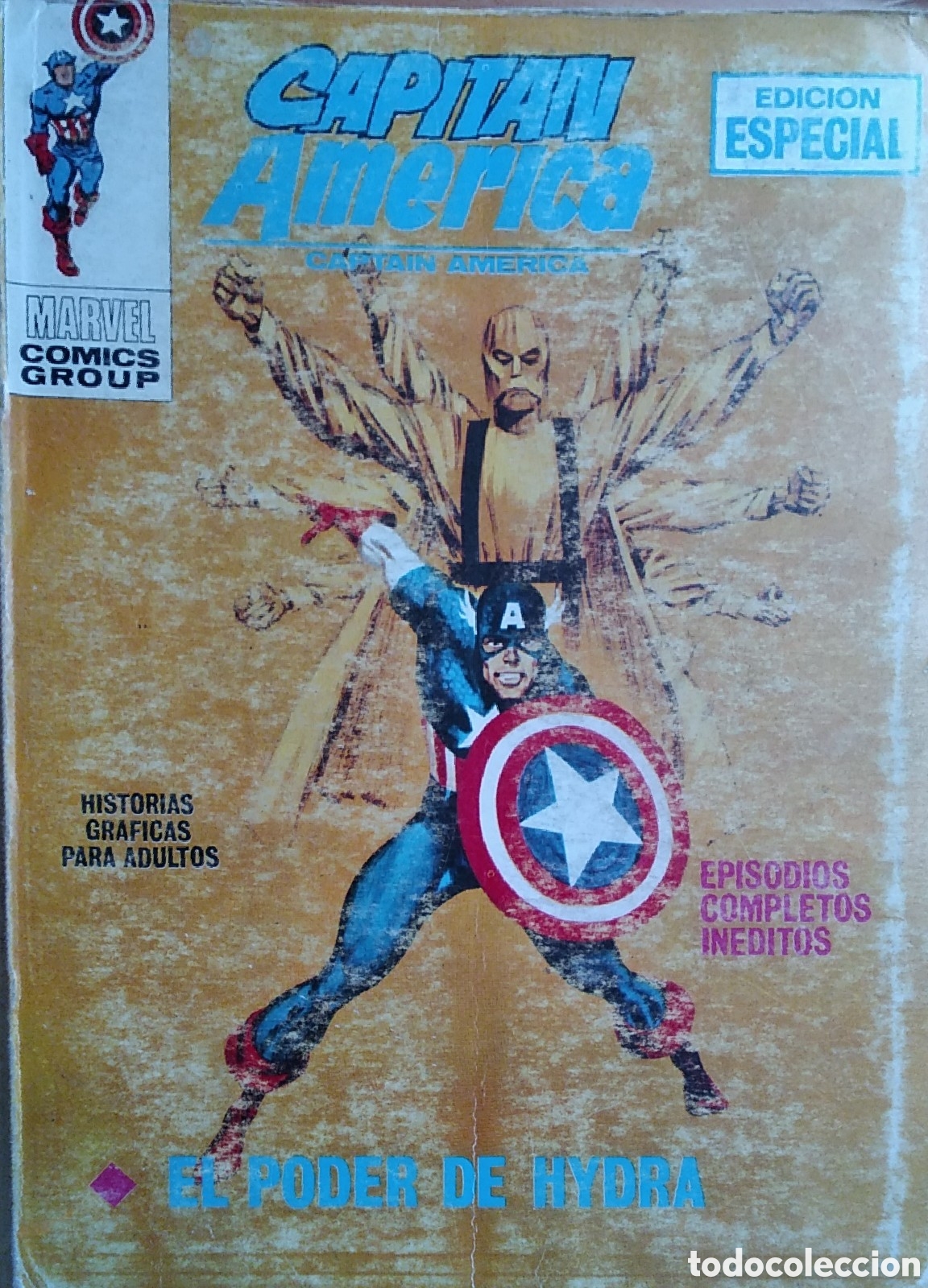 C&oacute;mics: Capit&aacute;n Am&eacute;rica v&eacute;rtice V-1 n&uacute;mero 22 el poder de hydra - Foto 1