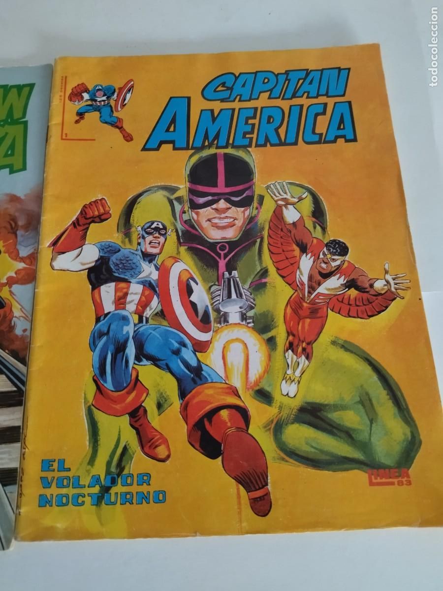 C&oacute;mics: Capitan America n&ordm; 1 , 6 y 7 Linea surco - Foto 2