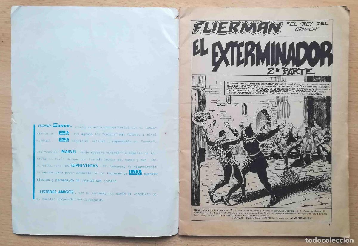 C&oacute;mics: Flierman N&ordm; 1 - El Exterminador - Linea 83 - Foto 2