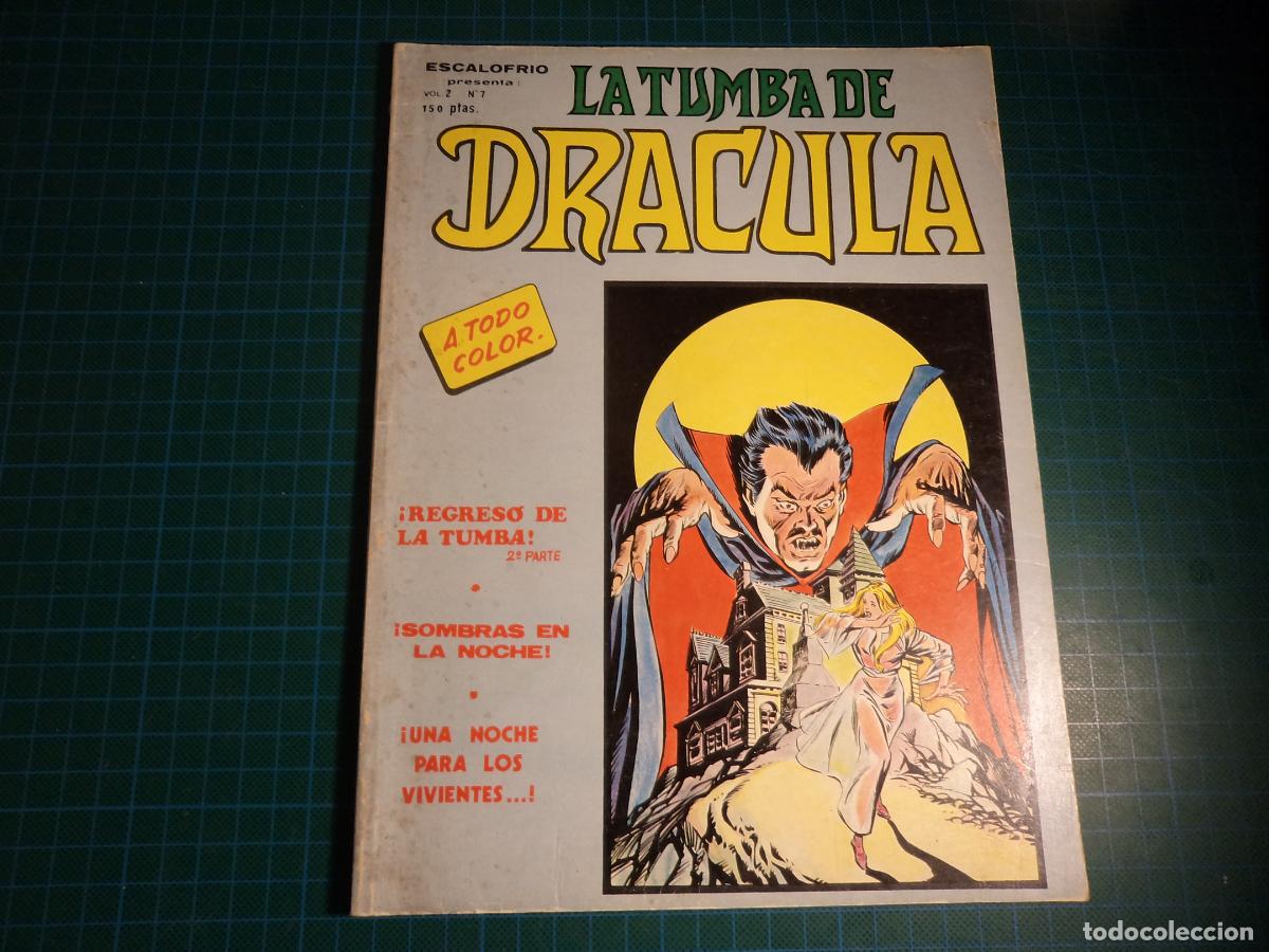 C&oacute;mics: La Tumba de Dracula. Vol 2. N&ordm; 7. V&eacute;rtice. - Foto 1