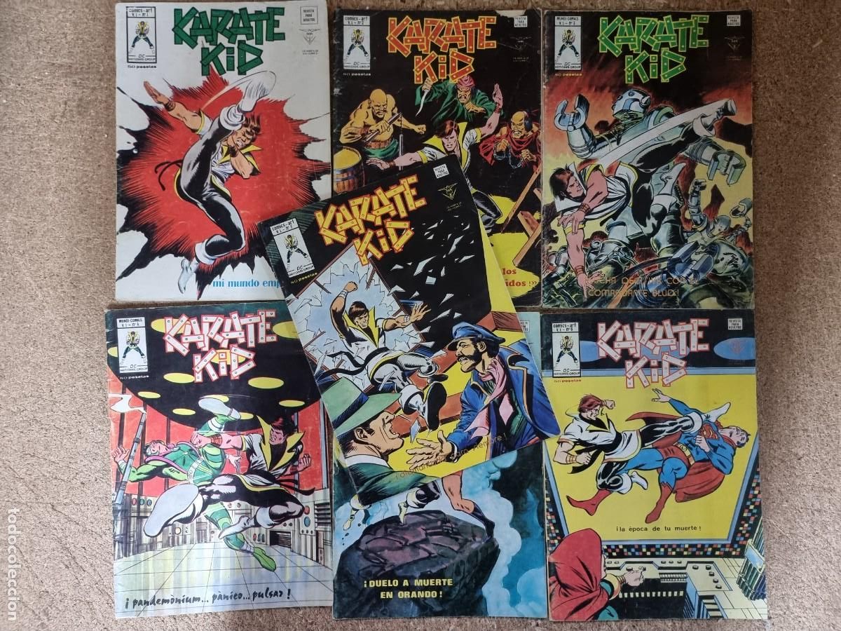C&oacute;mics: Karate Kid Vol.1 Completa 7 comics.Vertice - Foto 1