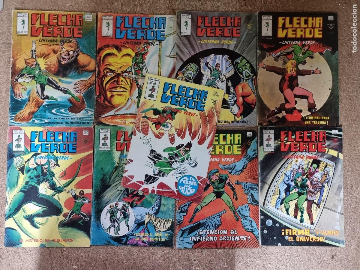 C&oacute;mics: Flecha Verde Vol.1 Completa 12 comics.Vertice - Foto 1