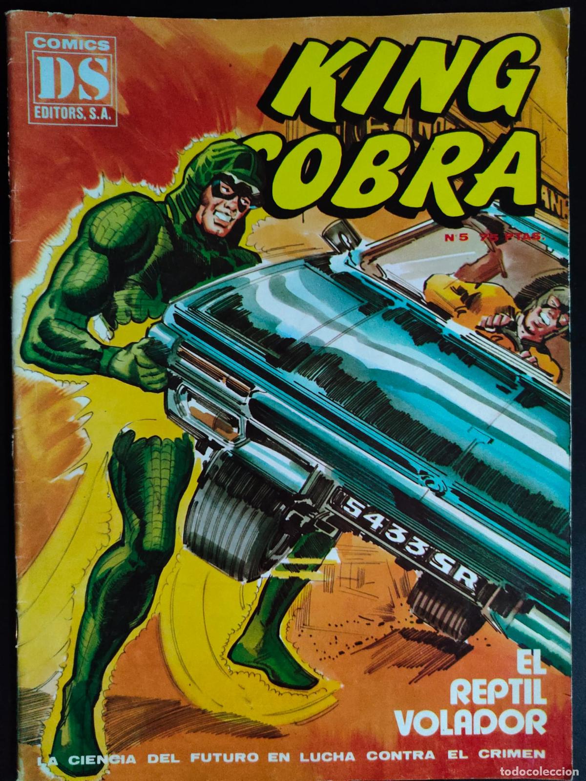 C&oacute;mics: KING COBRA EL REPTIL VOLADOR NUMERO 5 - Foto 1