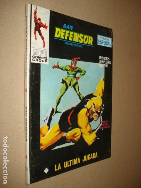 C&oacute;mics: Dan Defensor 18: la &uacute;ltima jugada, 1971, Vertice, muy buen estado - Foto 1