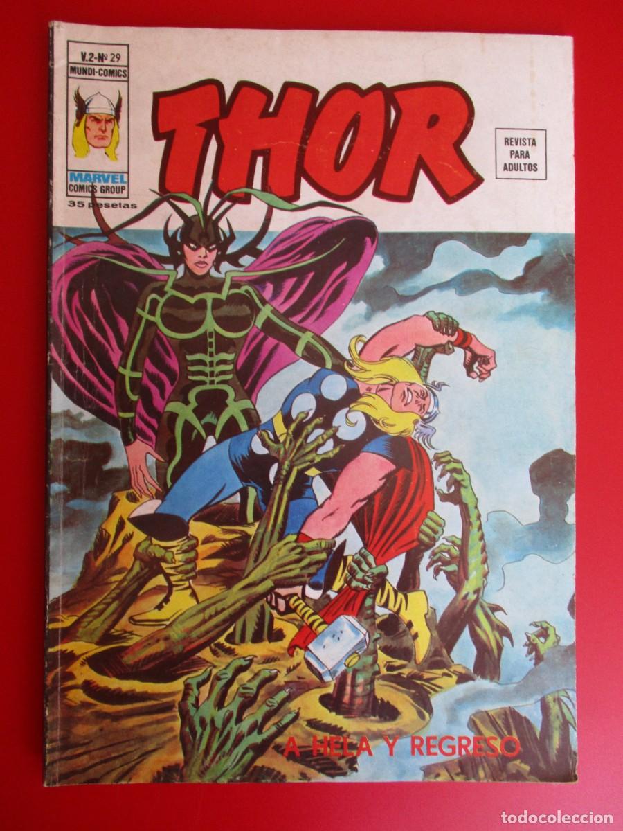 C&oacute;mics: THOR (1974, VERTICE) 29 &middot; V-1977 &middot; A HELA Y REGRESO - Foto 1
