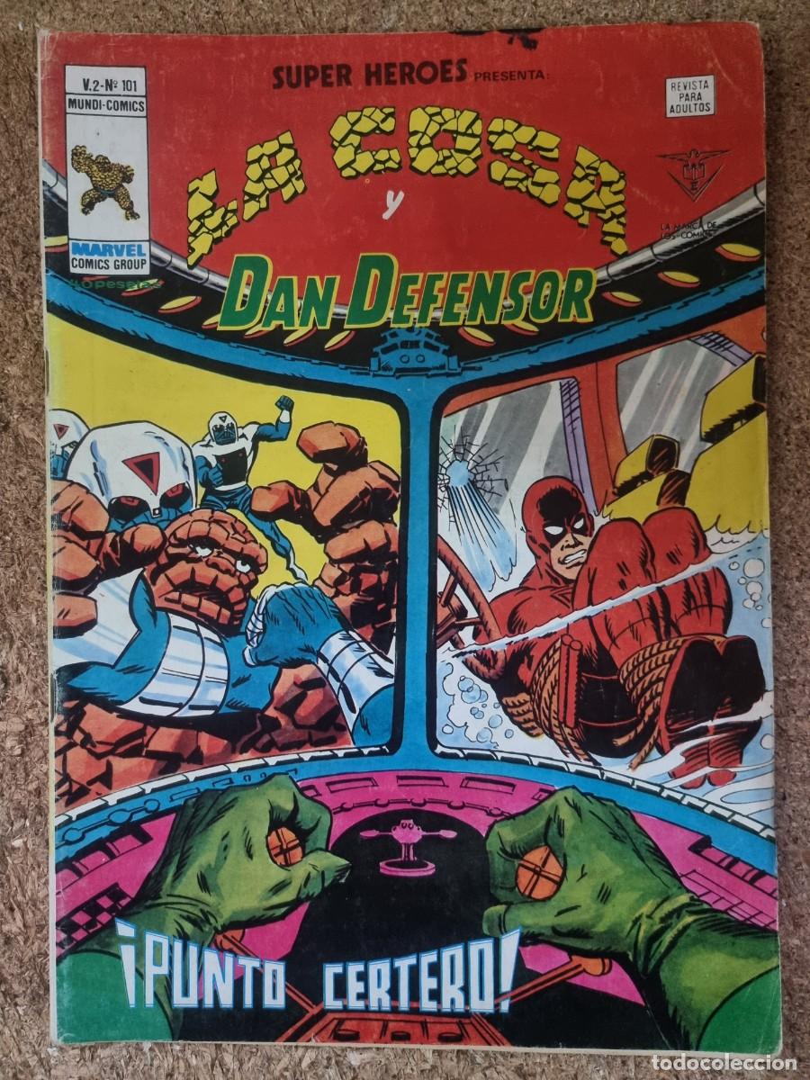 C&oacute;mics: Super Heroes 101 Vol.2 La Cosa y Dan Defensor.Vertice - Foto 1