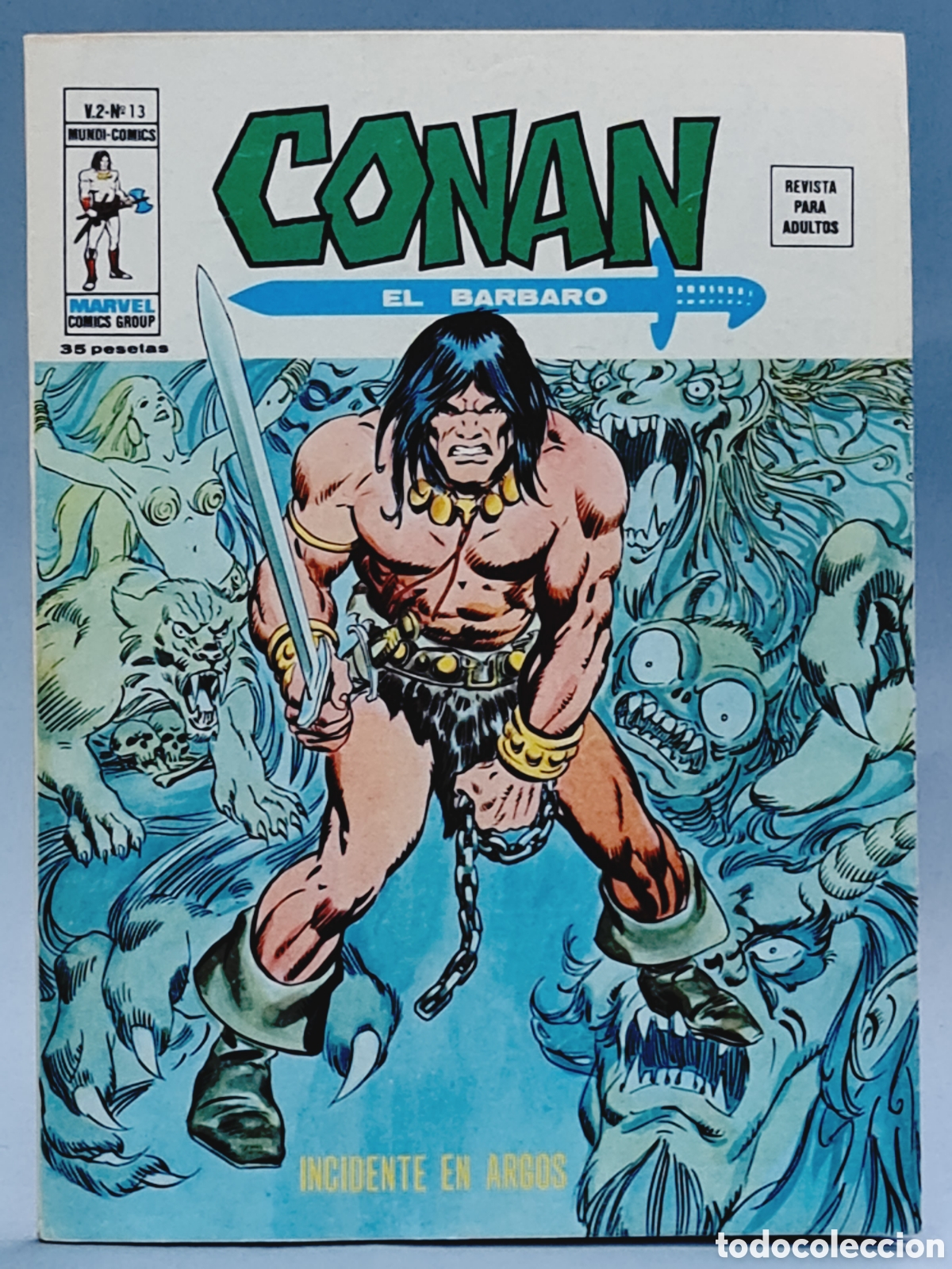 C&oacute;mics: EXCELENTE ESTADO CONAN 13 INCIDENTE EN ARGOS VOL2 VOL.2GRAPA EDICIONES VERTICE - Foto 1